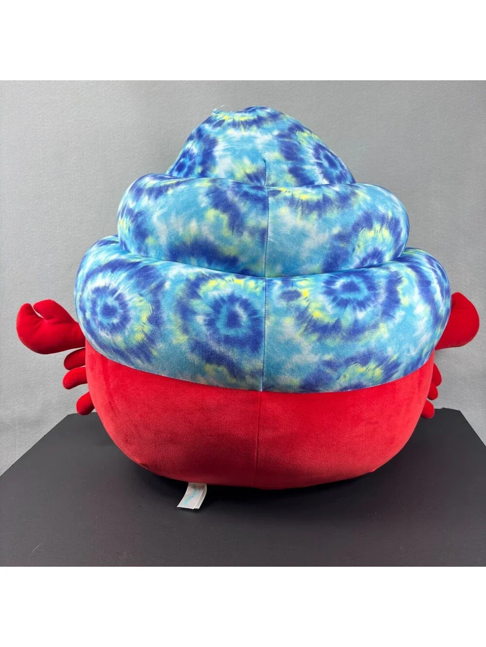 Squishmallows Indie Hermit Crab Huge Plush Stuffed Animal with Blue Tie-Dye